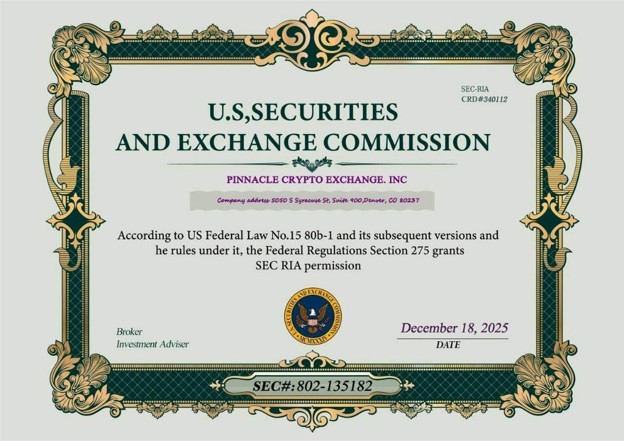 SEC投资者警示中的虚假ERA注册证书示例